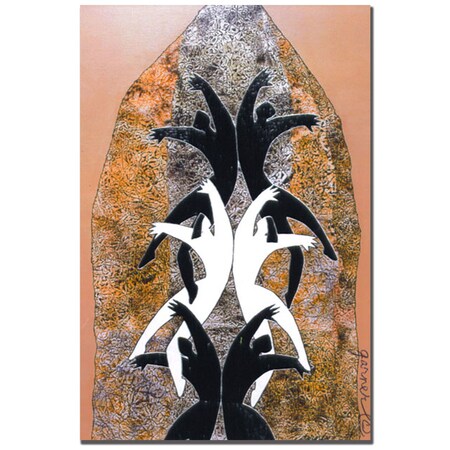 Trademark Fine Art Garner Lewis 'We Rejoice with Him'' Canvas Art , 16x24 GL022-C1624GG